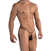 Itspleazure Black Mesh Men's G String Pouch